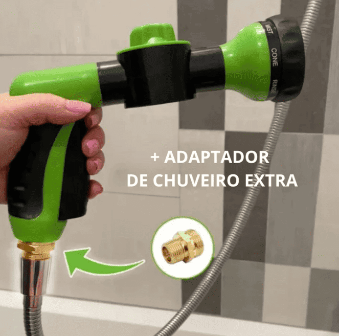 Chuveirinho Com Pulverizador De Shampoo