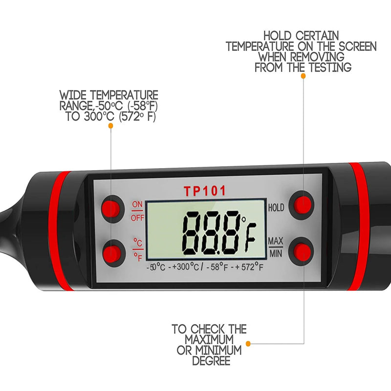 Termômetro digital de comida