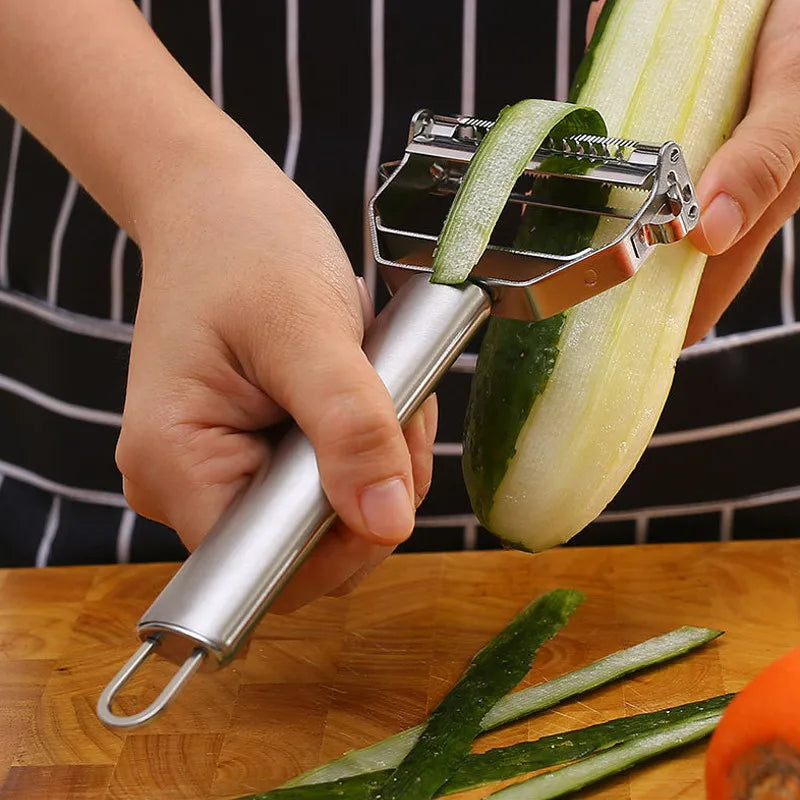 Descascador multifuncional de cozinha